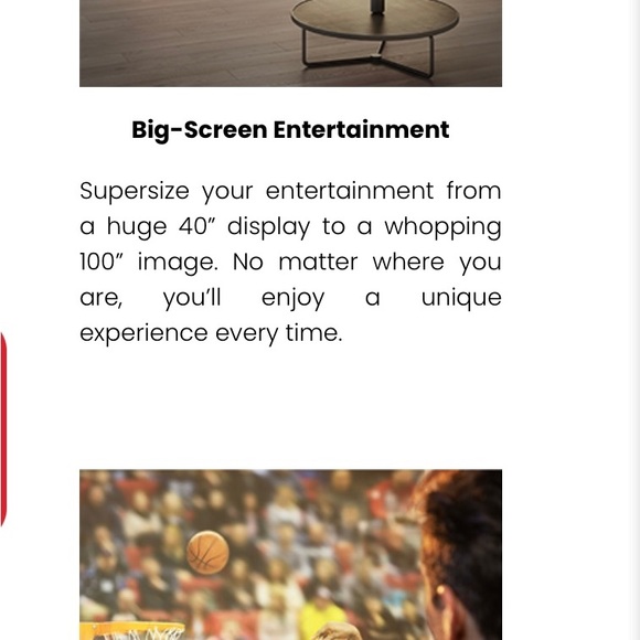 Nebula Capsule II Smart Mini Projector - Picture 5 of 11